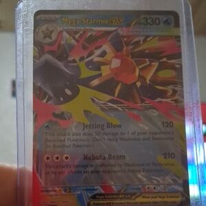 Mega Starmie-ex Pokémon Card - Holographic